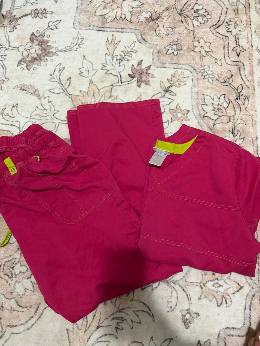 Women’s Hot Pink Scrub Bottoms - Unbranded